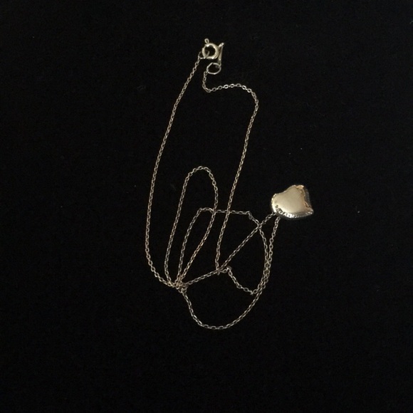 Tiffany &Co Elisa Peretti Heart Pendant & Chain - Picture 4 of 5